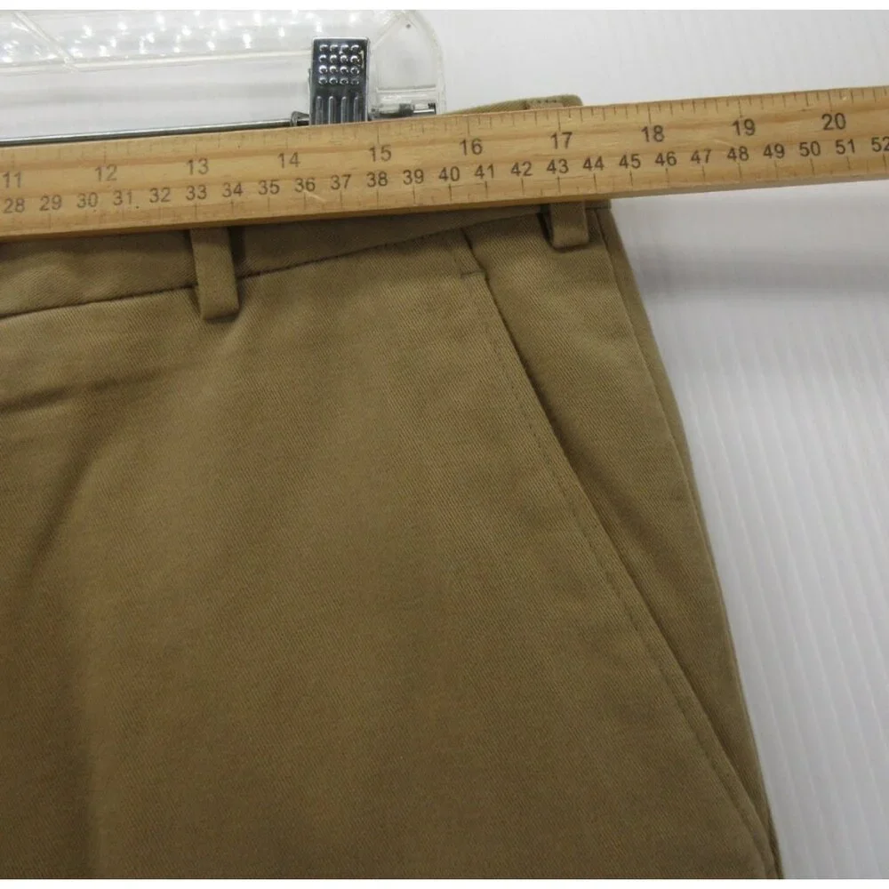 Ermenegildo Zegna Pants 36X29 Tan Soft Chino Khakis Trousers Italy 52